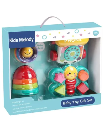 Coffret de jouets d’éveil musical bébé