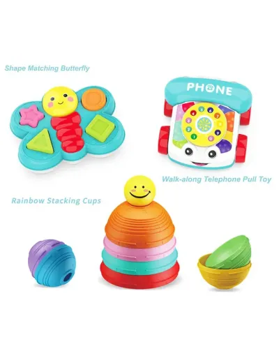 Coffret de jouets d’éveil musical bébé