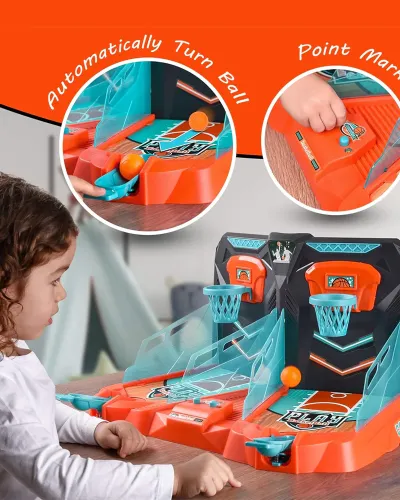 Mesa de baloncesto con marcador desde 4 años