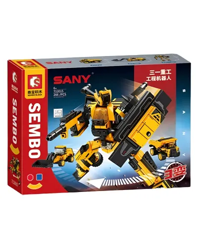 Set de construction Robot Jaune SANY