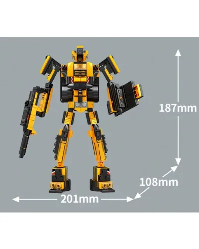 Set de construction Robot Jaune SANY