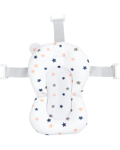 Baignoire bébé pliable avec thermomètre White Grey