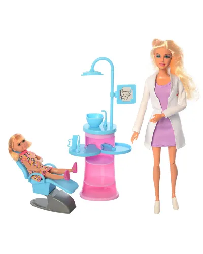 Dentist doll with accessories 3 years and up Defa Lucy