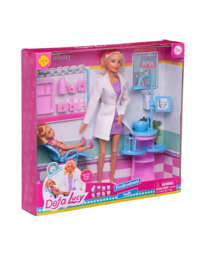 Poupée dentiste avec accessoires 3 ans et + Defa Lucy