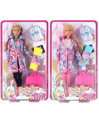 Poupée I Love Yoga avec ses accessoires Defa Lucy dès 3 ans
