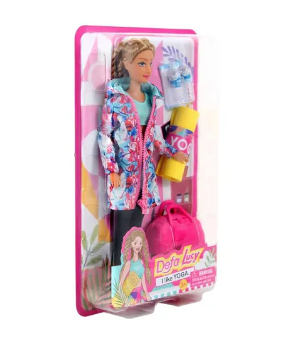 Poupée I Love Yoga avec ses accessoires Defa Lucy dès 3 ans