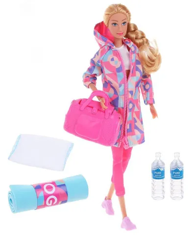 Poupée I Love Yoga avec ses accessoires Defa Lucy dès 3 ans