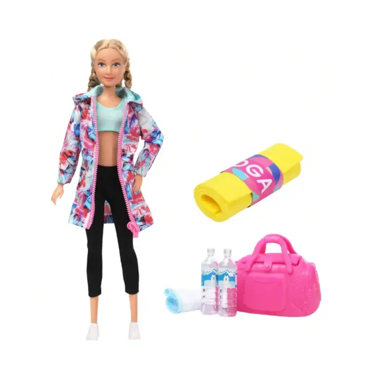 Poupée I Love Yoga avec ses accessoires Defa Lucy dès 3 ans