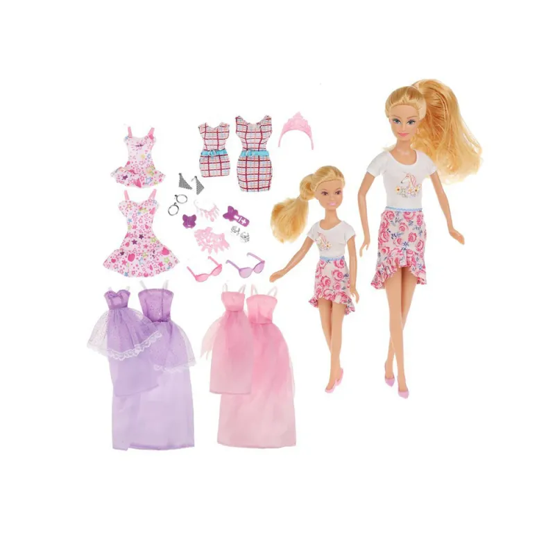 Poupée Lucy avec sa sœur et accessoires Matchy Matchy Defa Lucy dès 3 ans