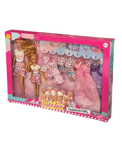 Poupée Lucy avec sa sœur et accessoires Matchy Matchy Defa Lucy dès 3 ans