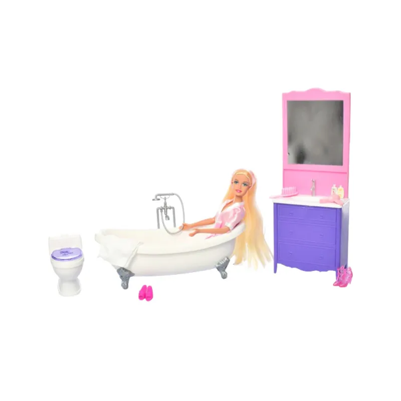 Poupée avec salle de bain 3 ans et + Defa Lucy