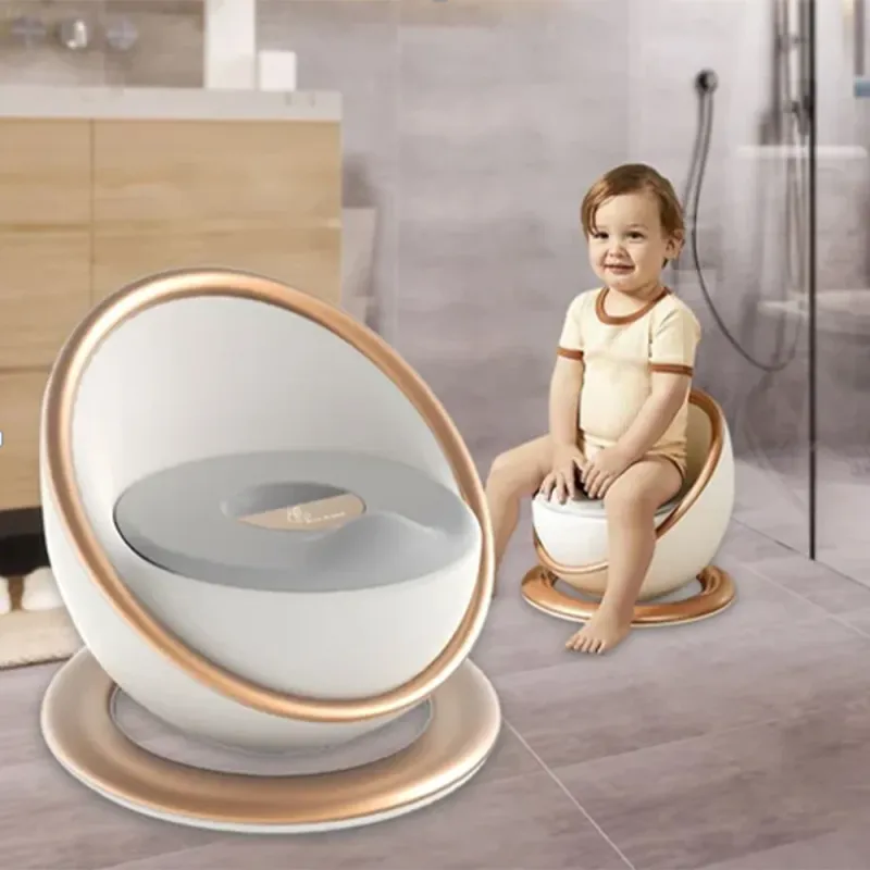 Pot de toilette bébé Deluxe GM doré, Babamama