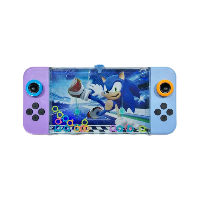 jeu d'anneaux d'eau portatif Sonic