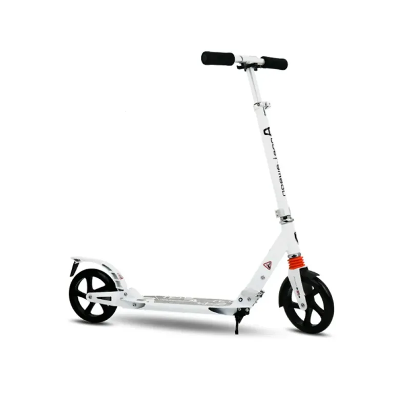 Large kick scooter white from 14 years Urban Scooter