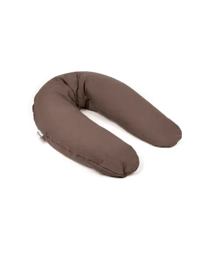 Coussin d’allaitement et maternité Comfy Big Chocolate Doomoo