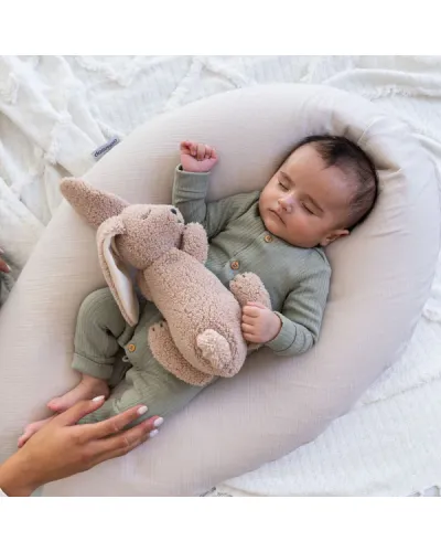 Coussin d’allaitement et maternité Comfy Big Tetra Almond Doomoo