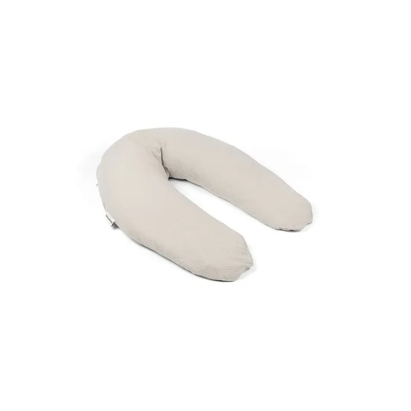 Coussin d Allaitement & Maternité COMFY BIG Tetra Almond Doomoo