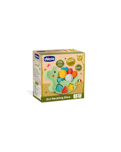 Jouet Rocking Lino le Dino 2 en 1 Eco+ Chicco