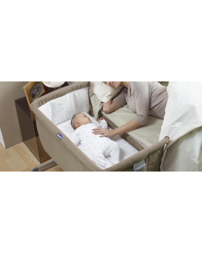 Berceau cododo Next2Me Essential Dune Re_Lux Chicco