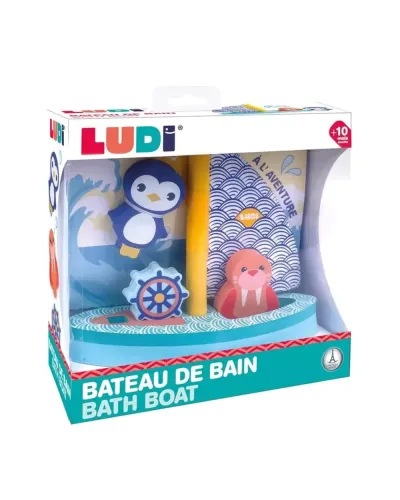 Juguete de baño barcos desde 10 meses Ludi