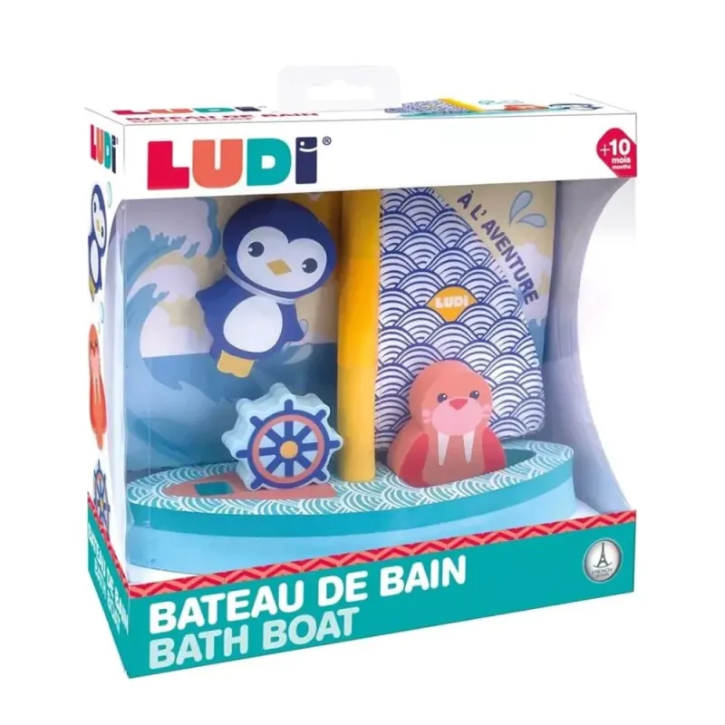 Juguete de baño barcos desde 10 meses Ludi