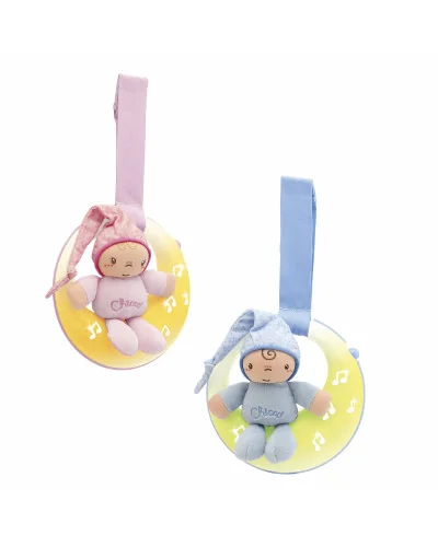 Veilleuse musicale Petite Lune First Dreams rose Chicco