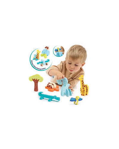3D foam puzzle from 10 months Ludi