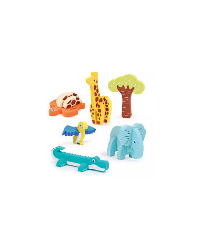 3D foam puzzle from 10 months Ludi