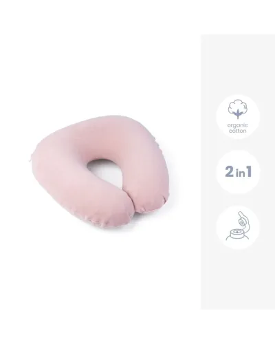 Coussin d’allaitement gonflable Rose Doomoo