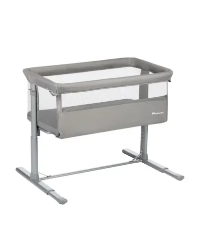 Lit berceau cododo zina 2 en 1 mineral gray bebe confort | la maison du bebe