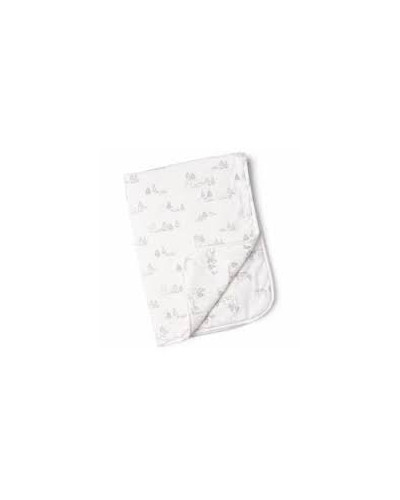Couverture Bébé dream 75X100 bear family grey | la maison du bebe