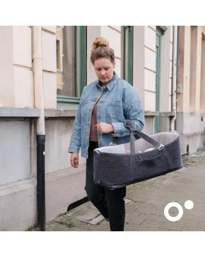 Nest &amp; Go Moses basket Grey Doomoo
