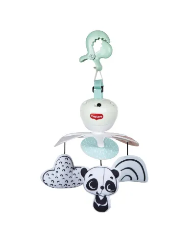 Mobile de voyage Musical Panda new Black & White Tiny Love | la maison du bebe