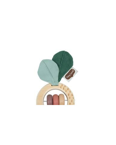 Coffret cadeau Garden of Adventures Tiny Love avec doudou lapin et hochet en bois
