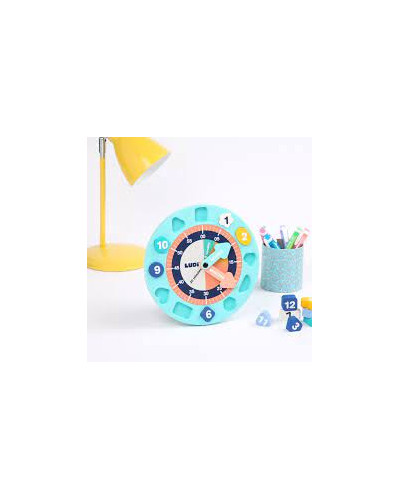 Horloge éducative pour apprendre l’heure Ludi