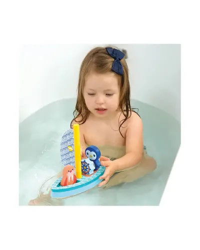 Juguete de baño barcos desde 10 meses Ludi