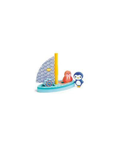 Jouet de bain bateaux dès 10 mois Ludi