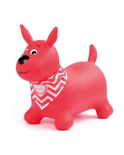 Jouet gonflable Mon Chien Sauteur rose dès 10 mois Ludi