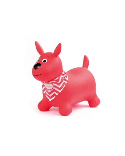 Mon Chien Sauteur inflatable toy pink from 10 months Ludi
