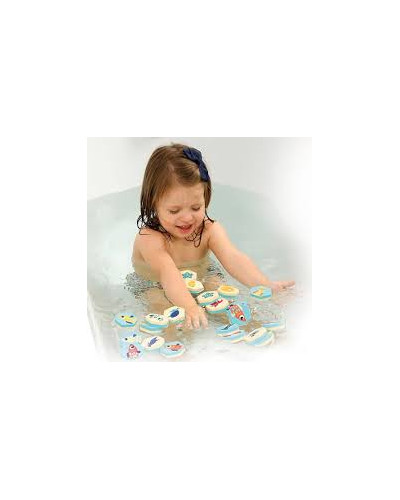 Puzzle de bain en mousse| la maison du bebe