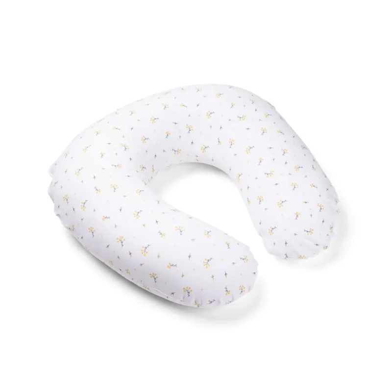 Le coussin d’allaitement Doomoo Softy Flower Yellow