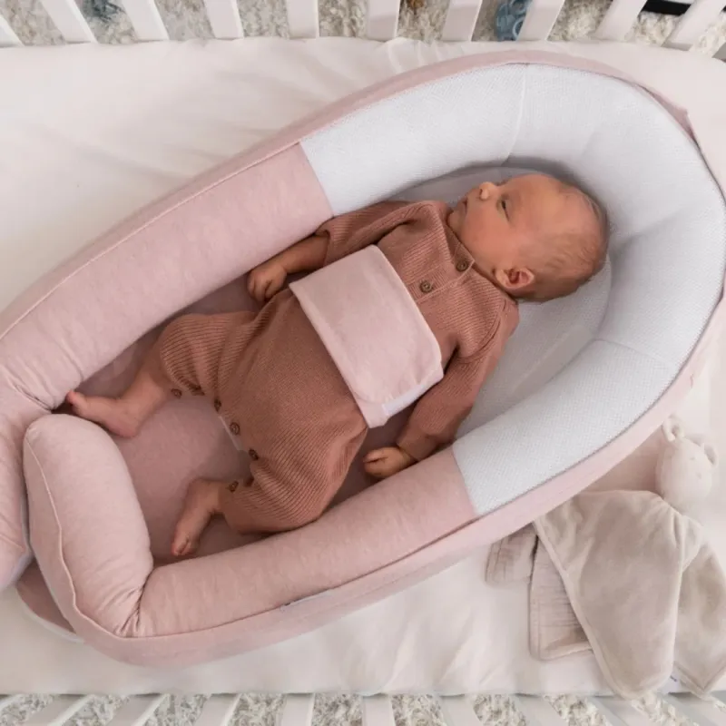 Réducteur de lit Cocoon Chiné Pink Doomoo Réducteur de lit Cocoon Chiné Pink Doomoo