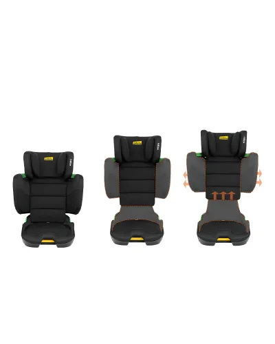 Siège auto groupe 2/3 pliable noir Jovikids