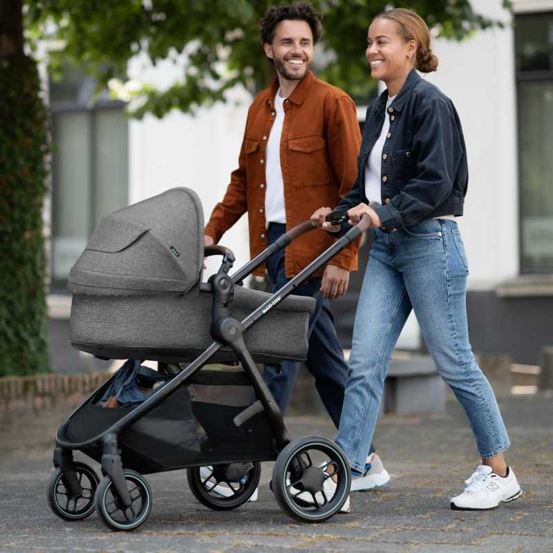 Poussette Premimum Maxi Cosi Zelia Trio Dark Grey | la maison du bebe Poussette Premimum Maxi Cosi Zelia Trio Dark Grey | la maison du bebe
