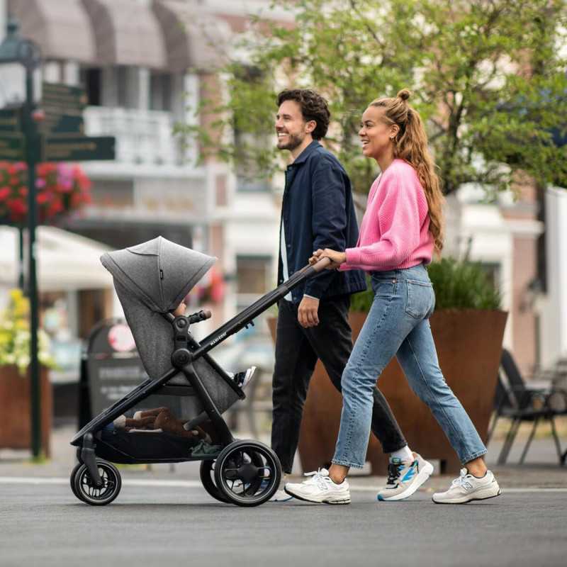 Poussette Premimum Maxi Cosi Zelia Trio Dark Grey | la maison du bebe Poussette Premimum Maxi Cosi Zelia Trio Dark Grey | la maison du bebe