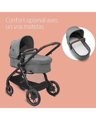 Cochecito Zelia S Trio Dark Grey Maxi-Cosi