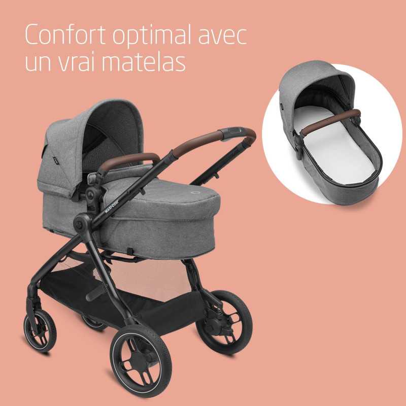 Poussette Premimum Maxi Cosi Zelia Trio Dark Grey | la maison du bebe Poussette Premimum Maxi Cosi Zelia Trio Dark Grey | la maison du bebe