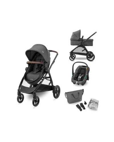 Poussette Zelia S Trio Dark Grey Maxi-Cosi