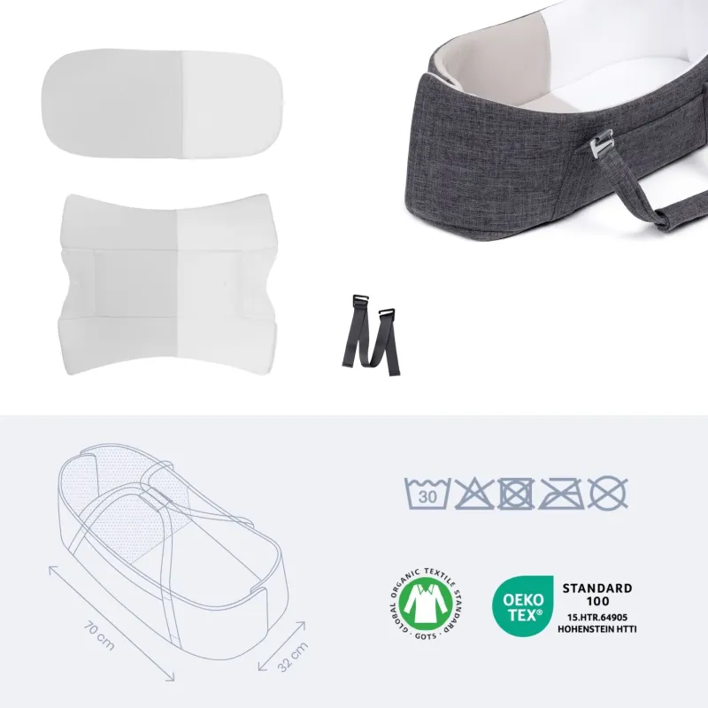 Couffin nest & go grey doomoo | la maison du bebe Couffin nest & go grey doomoo | la maison du bebe