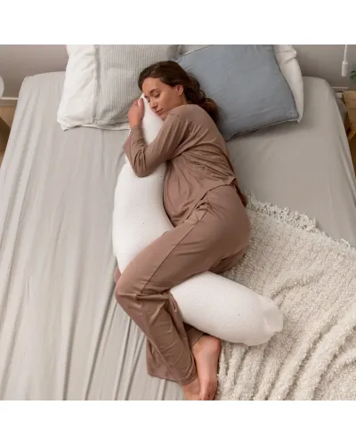 Coussin d’allaitement et maternité Buddy Silver Dots Doomoo